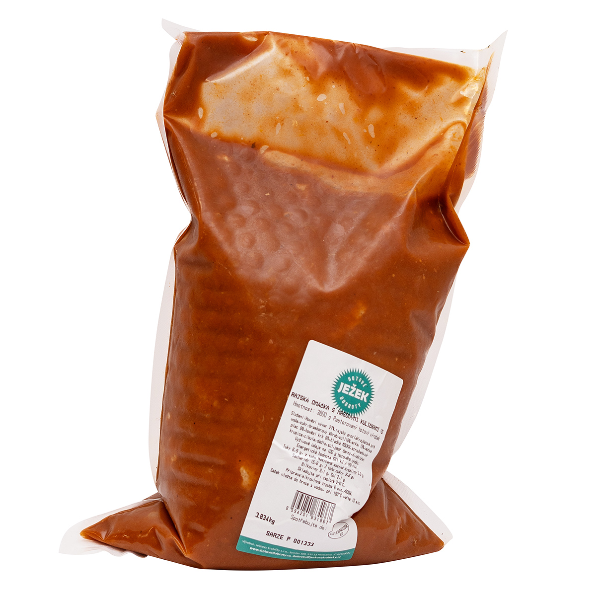 Rajská omáčka s masovými kuličkami chlaz. 3,8 kg