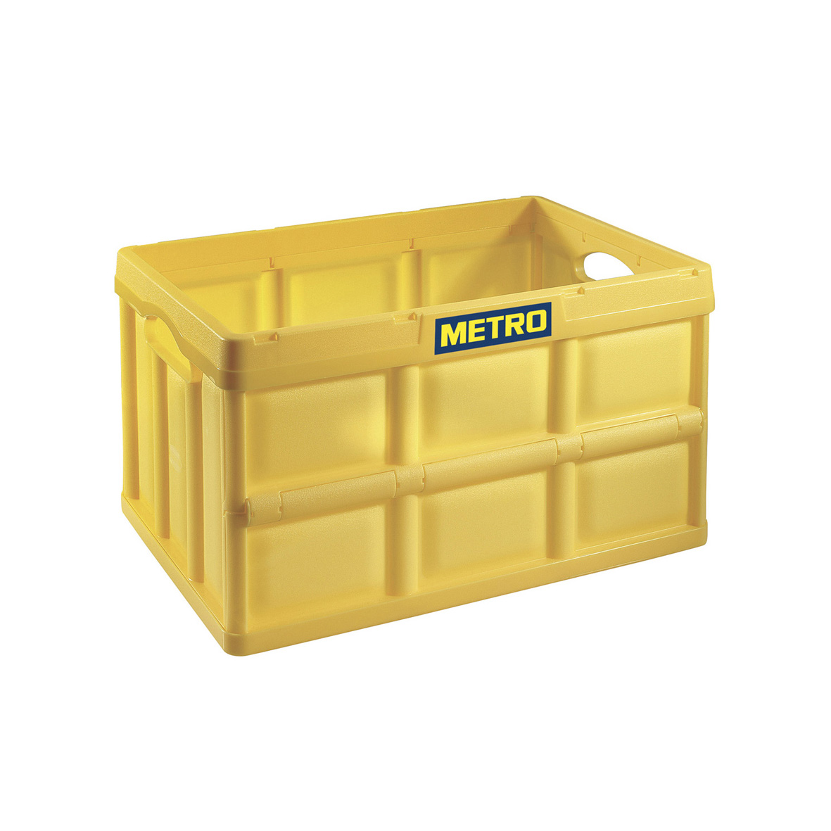 Přepravka skládací žlutá METRO 62 l 1 ks