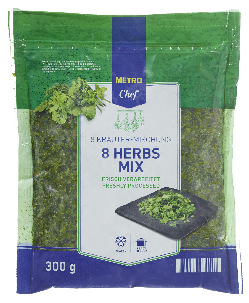 METRO Chef Směs 8 bylin mraž. 300 g