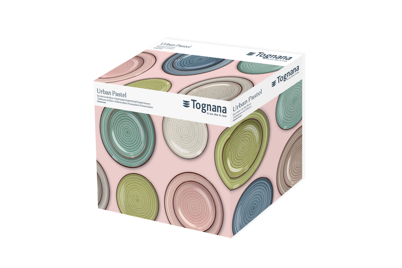 Jídelní sada URBAN 18dílná kamenina 1 ks