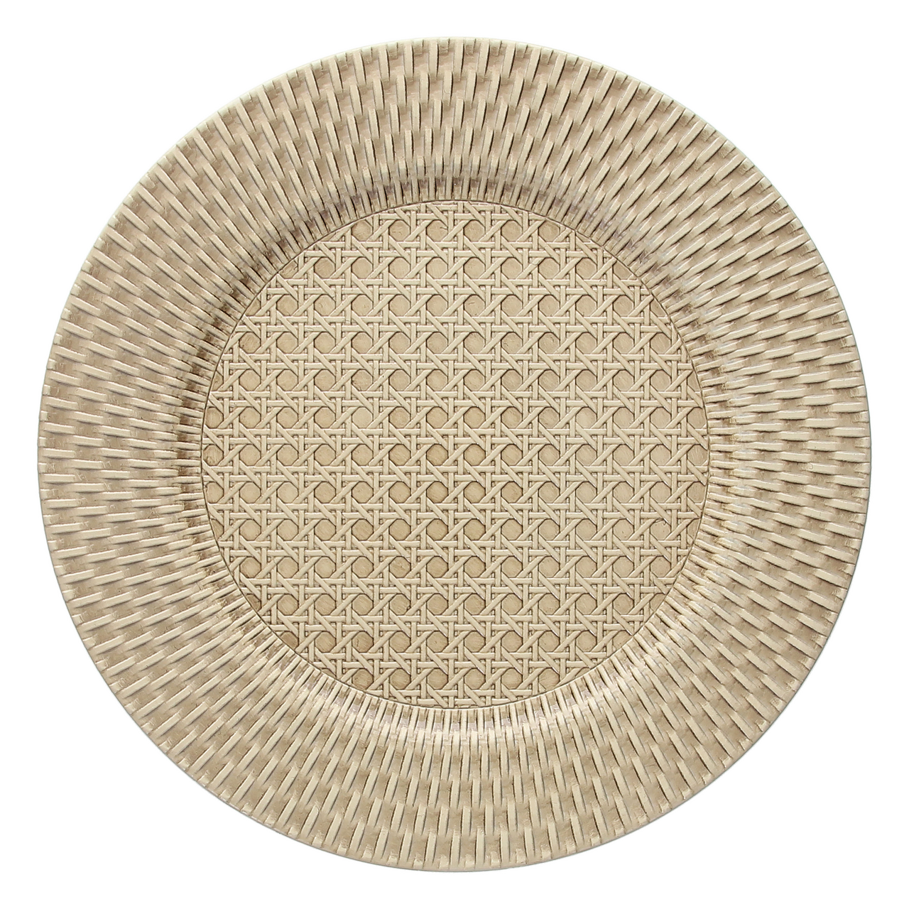 Talíř Charger Vien 33 cm popypropylen béžový 1 ks