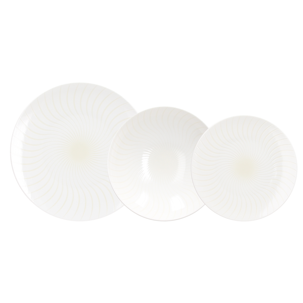 Jídelní sada MOON IVORY 12dílná porcelán 1 ks