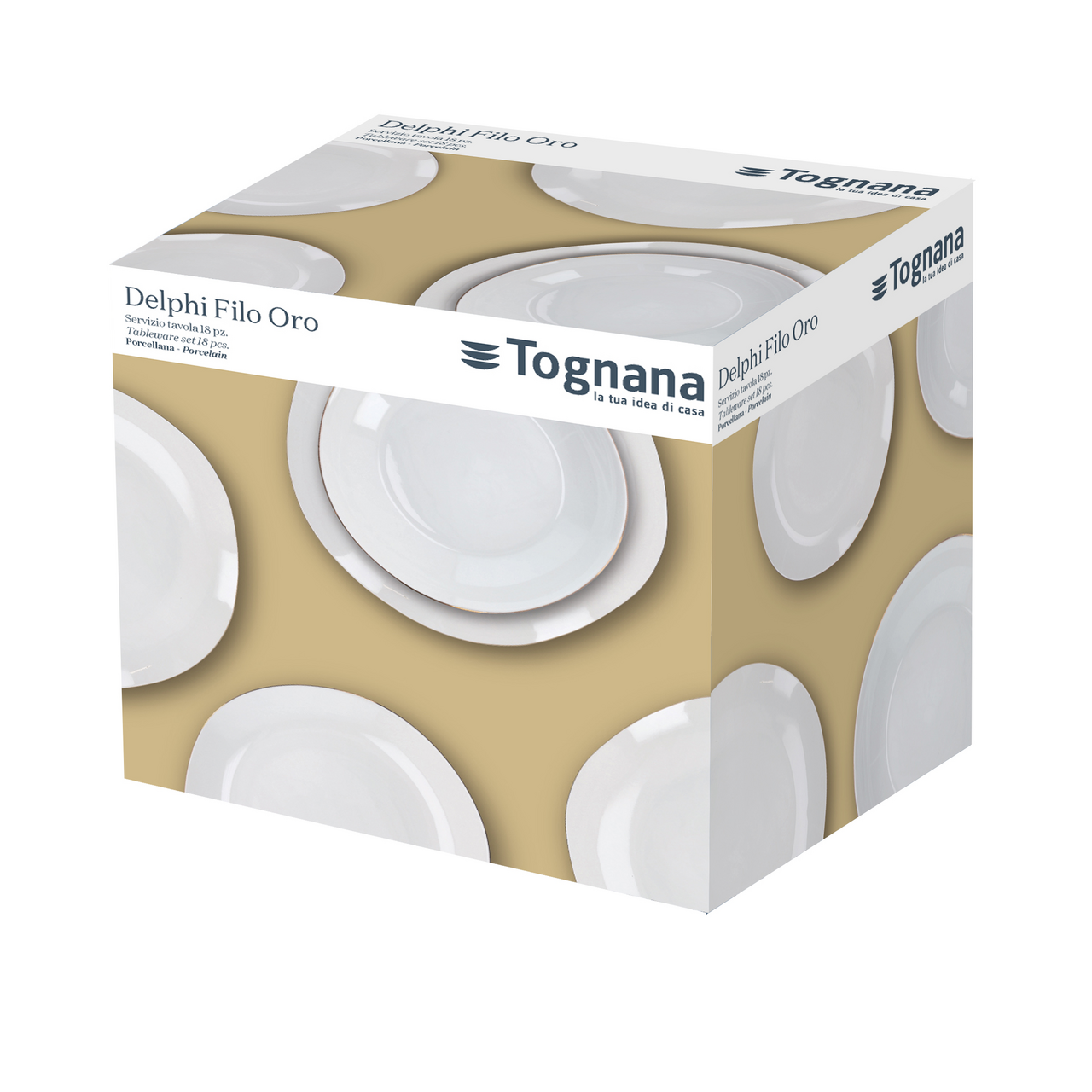 Jídelní sada DEPHI FILO AG 18dílná porcelán 1 ks