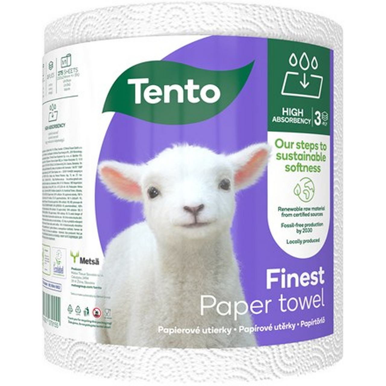 Tento Finest Kuchyňské utěrky 55 m 3vrstvé 1 ks