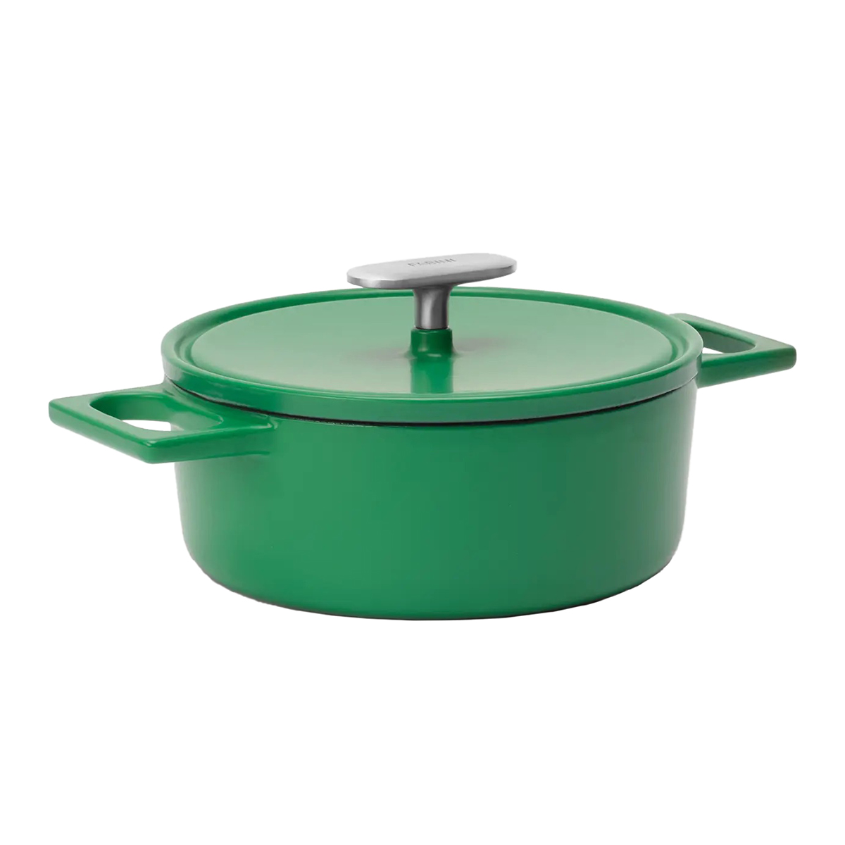 Kastrol + poklice MATTIA 20 cm 2 l litina zelený 1 ks