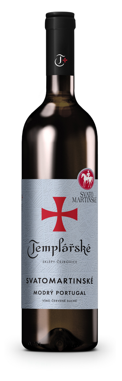 Templářské sklepy Svatomartinské Modrý Portugal 750 ml