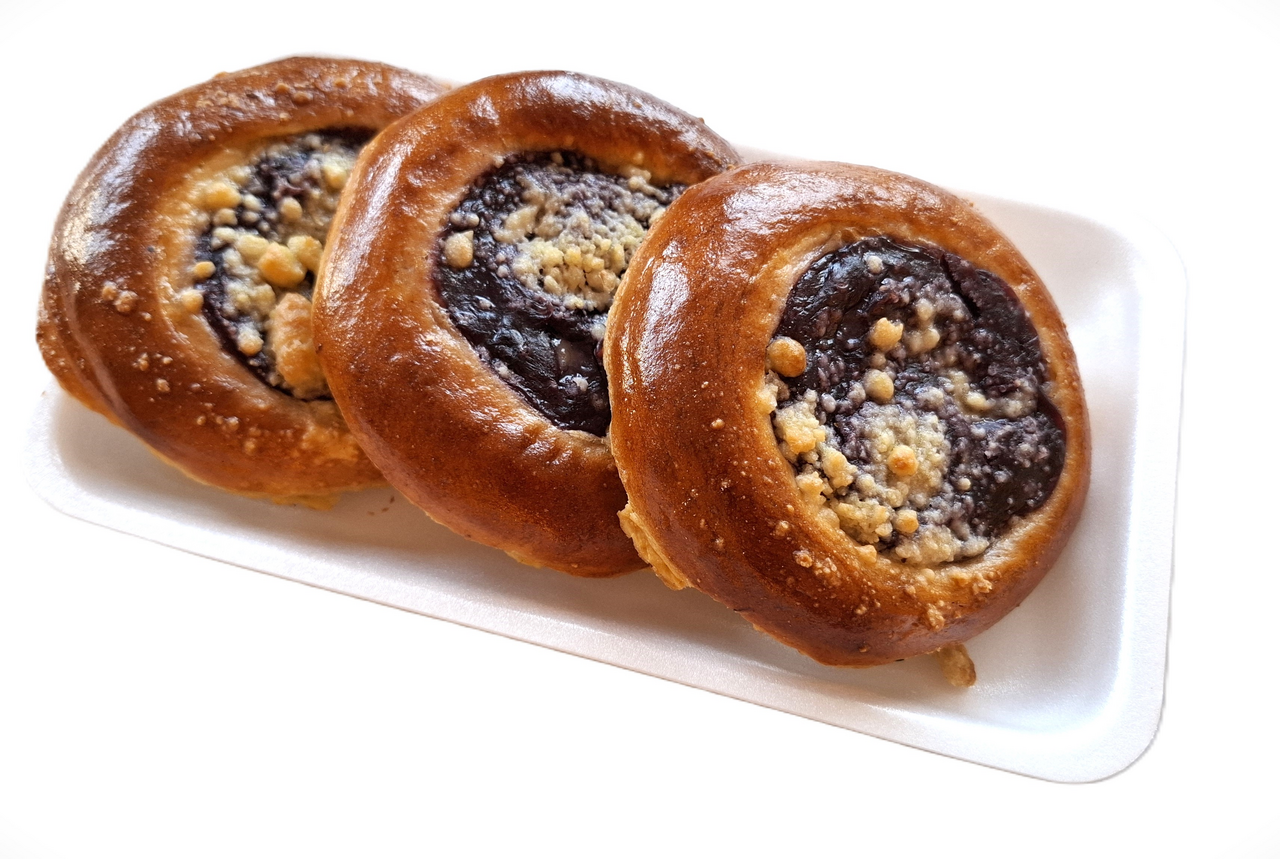 Moravský koláč borůvka (3 ks) 225 g