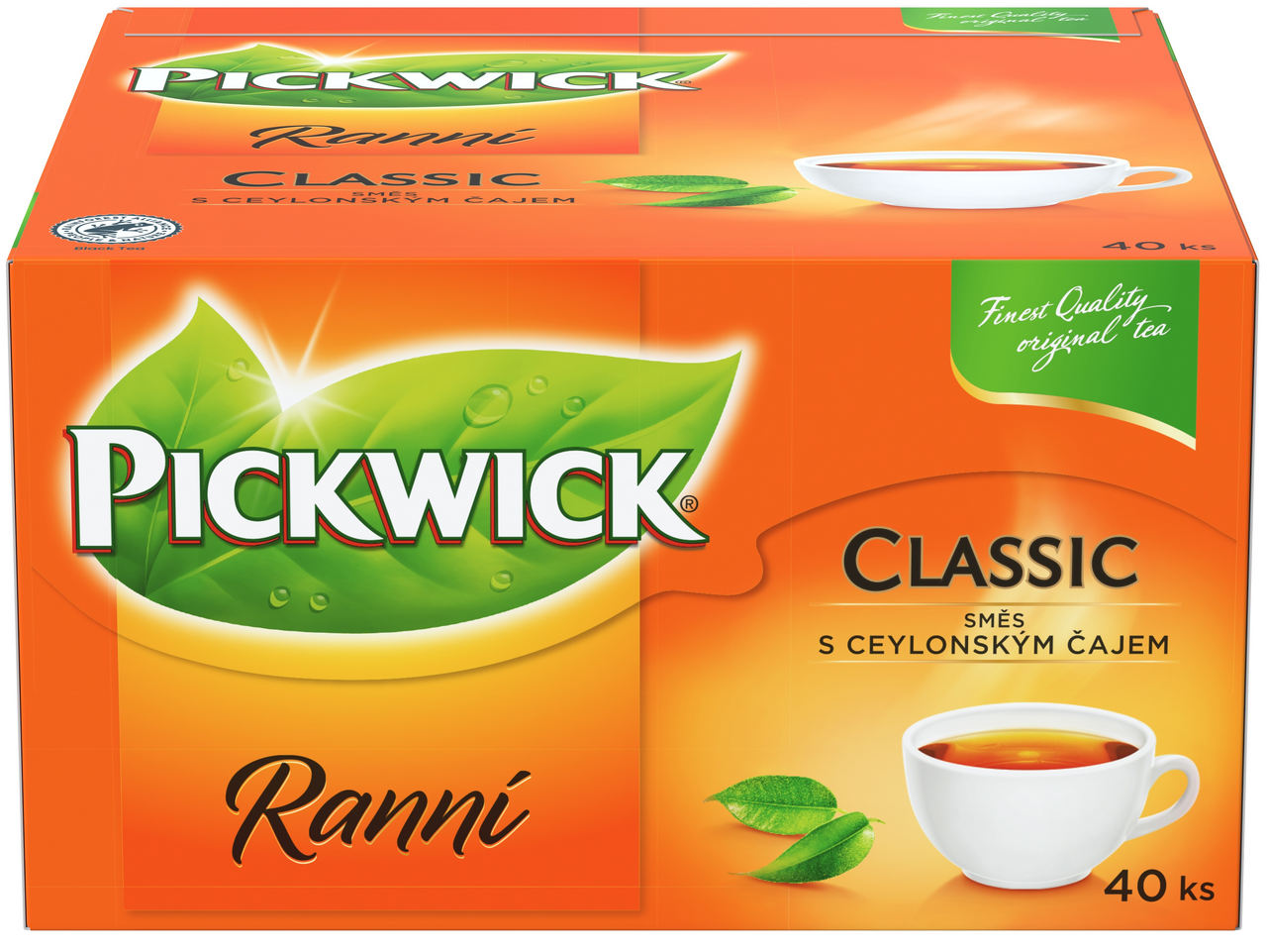 PICKWICK Ranní čaj Classic 40 x 1,75 g