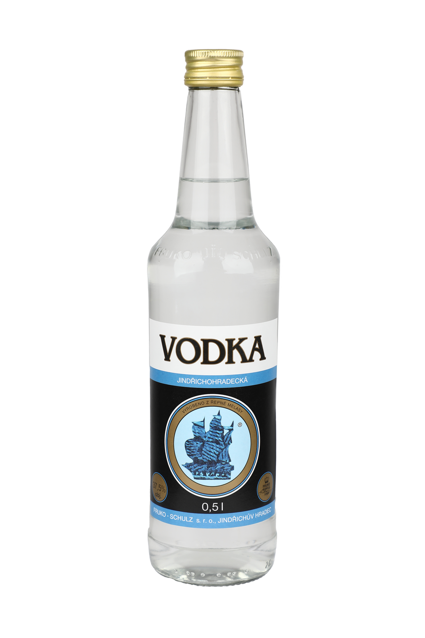 VODKA JINDŘICHO. 37,5% 0,5 L