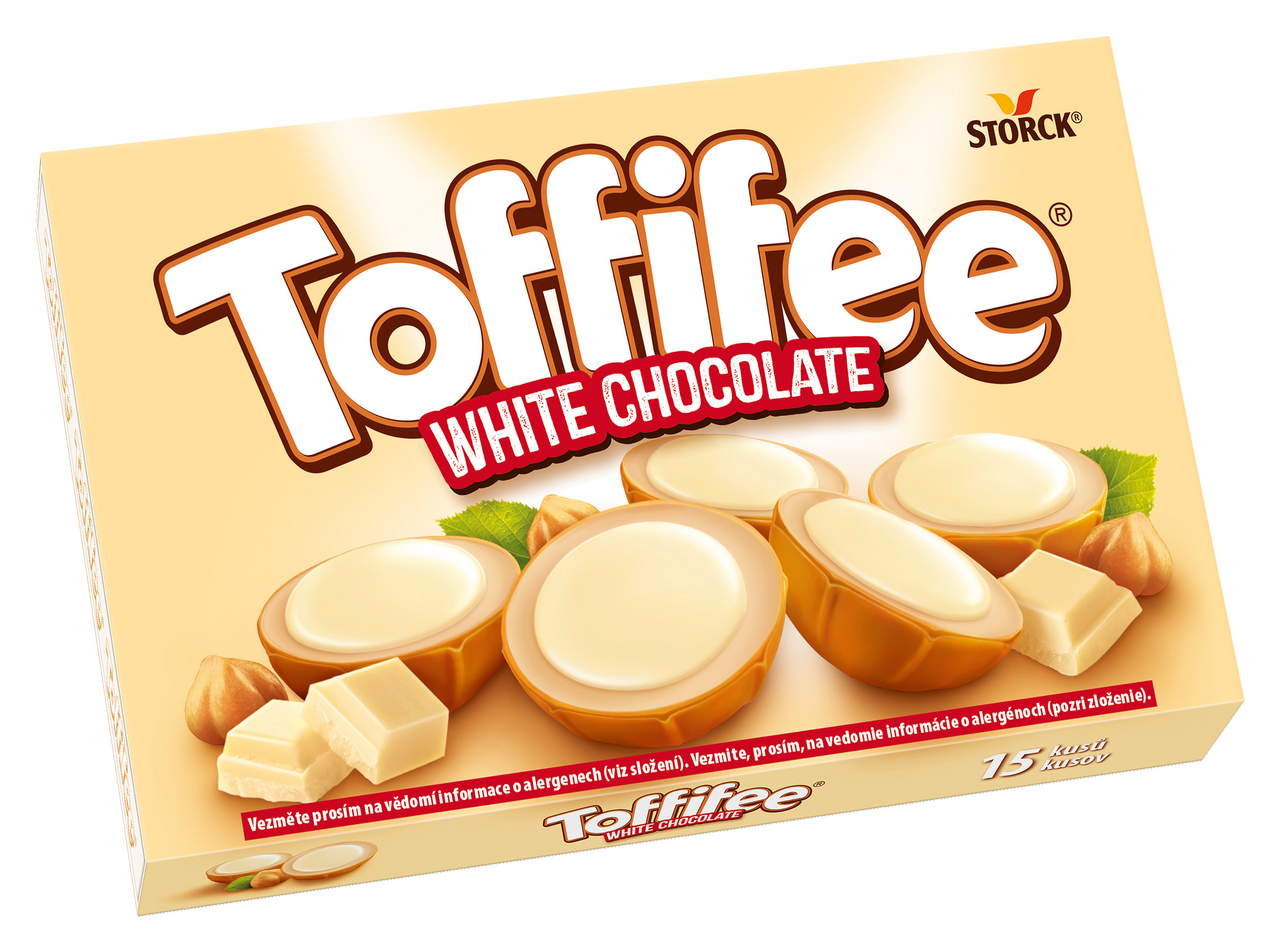 TOFFIFEE BÍLÉ 125G