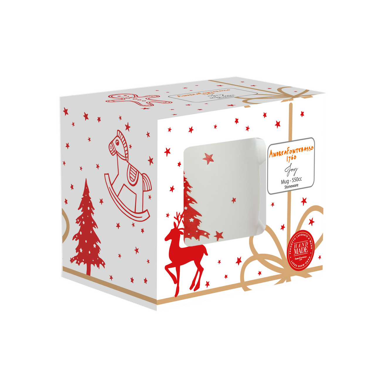 Hrnek M&J stromek 550 ml kamenina 1 ks