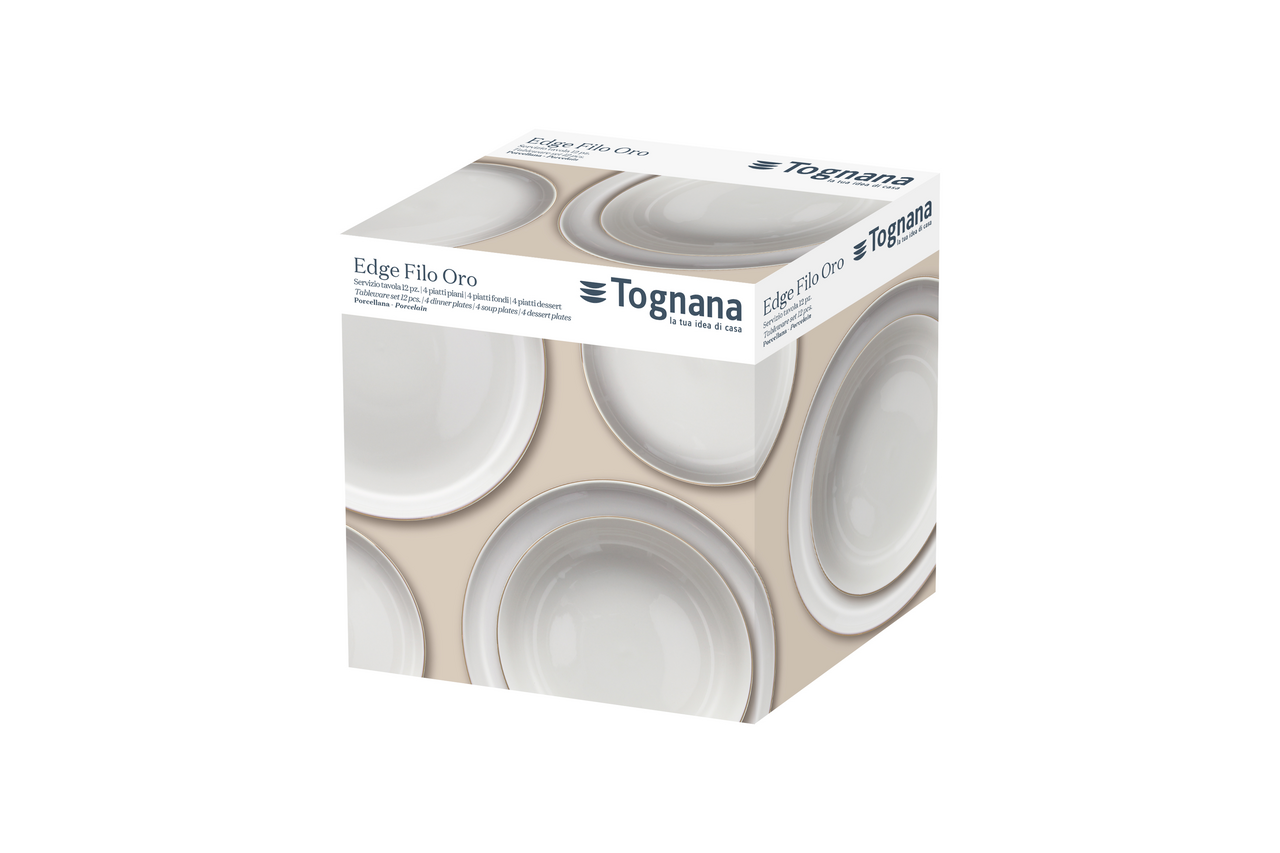 Jídelní sada 12dílná EDGE FILO 1 ks