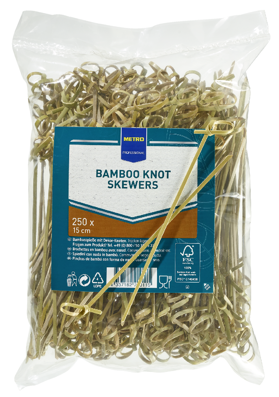 METRO PROFESSIONAL Bambus napichovátko 15 cm 250 ks