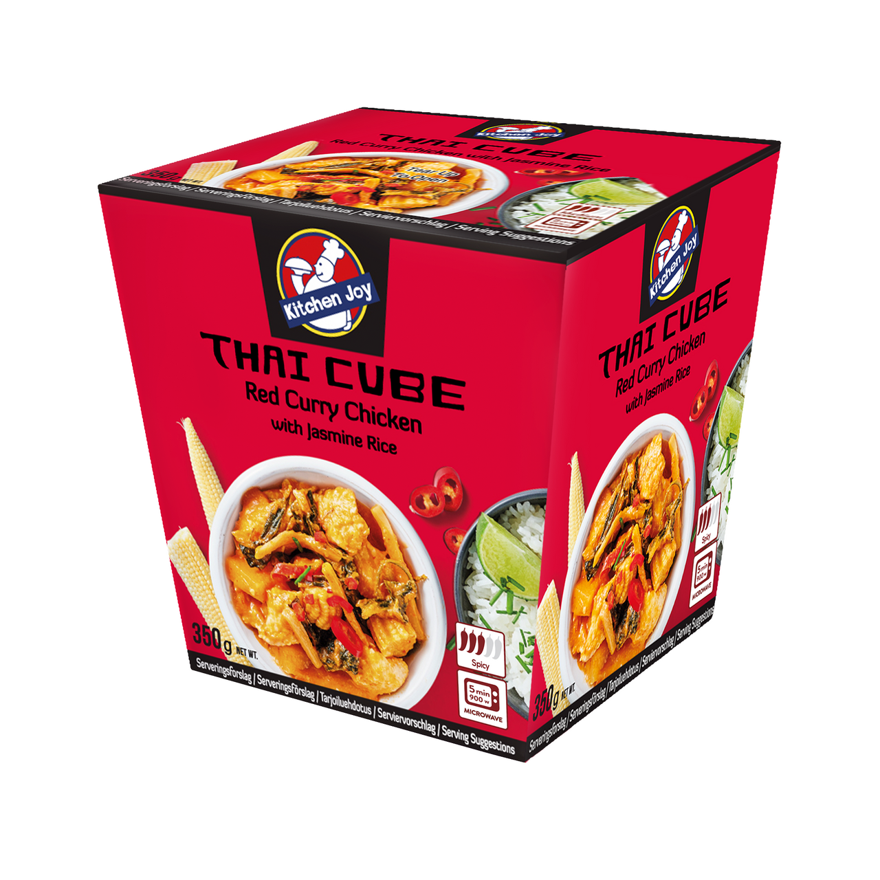 Thai Cube Red Curry s rýží mraž. 350 g
