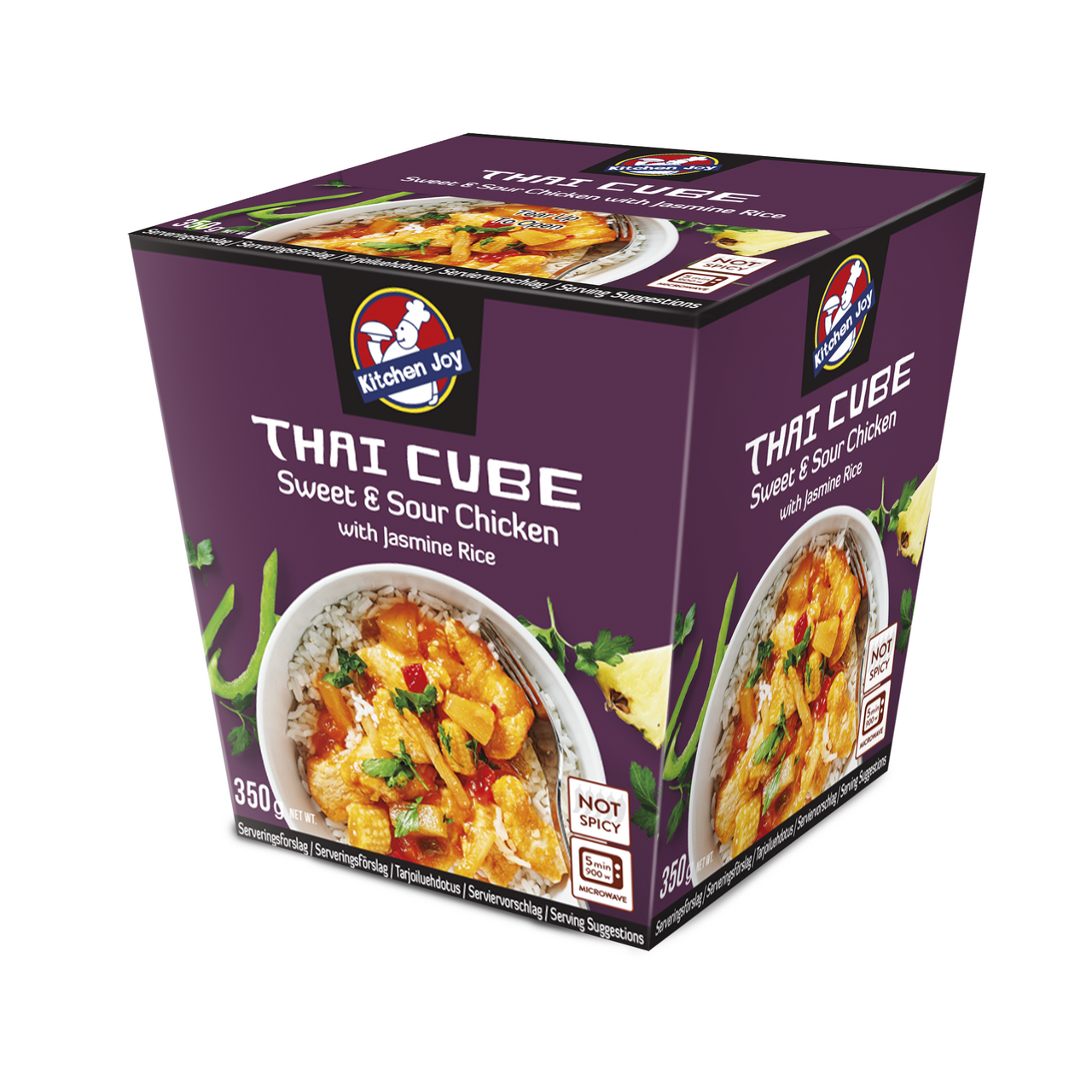 Thai Cube Sweet & Sour s rýží mraž. 350 g