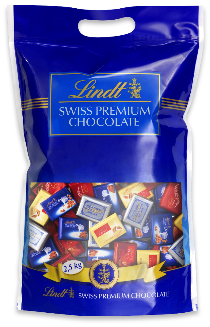 Lindt Kolekce švýcarských čokolád 2,5 kg
