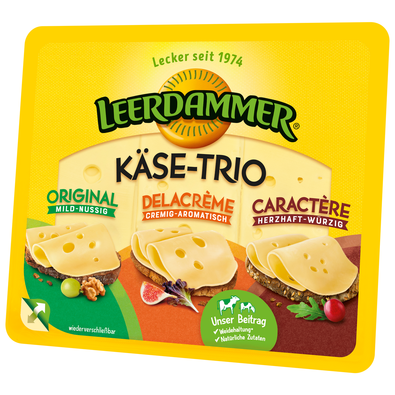 LEERDAMMER Trio plátky chlaz. 125 g