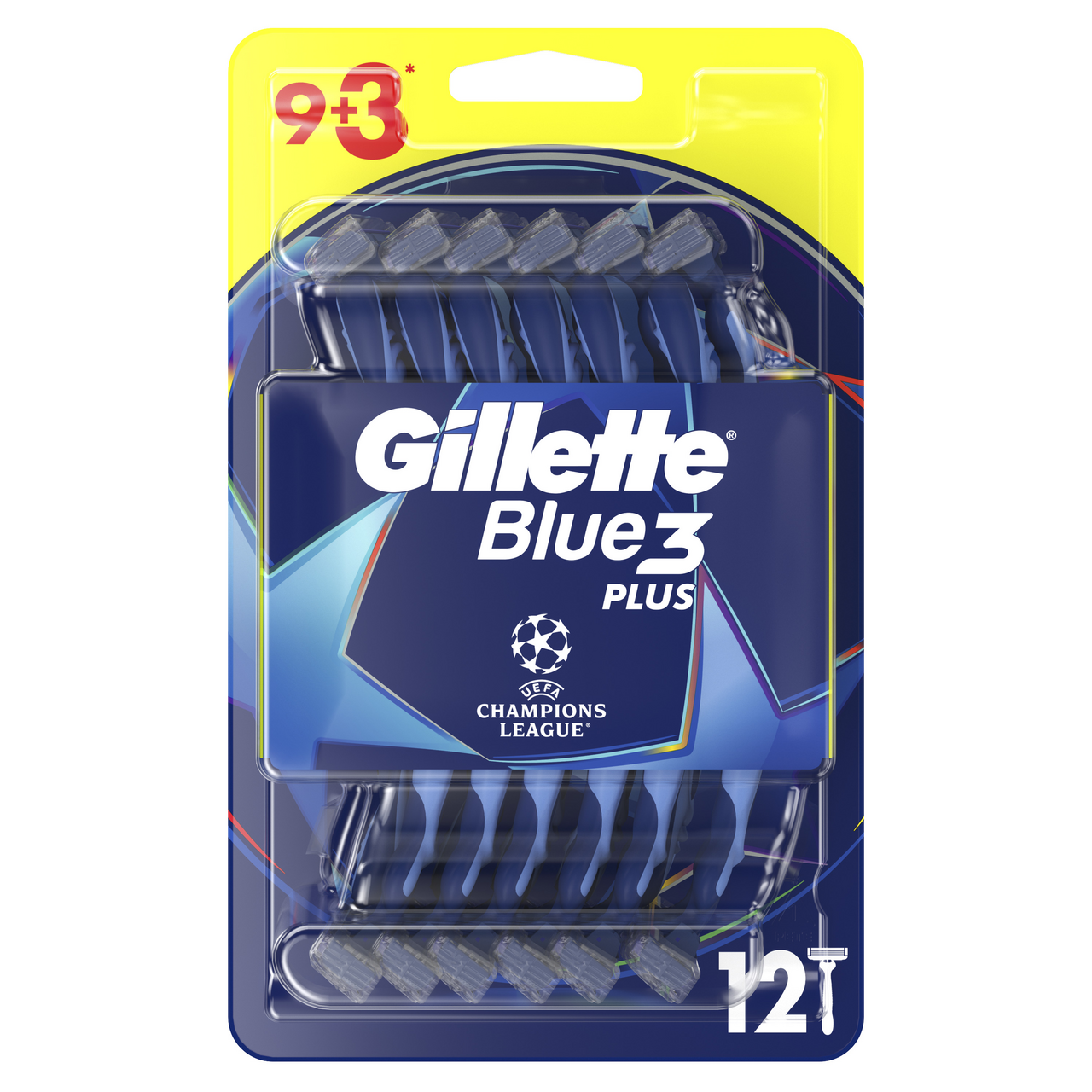 Gillette Blue3 holítko 12 ks