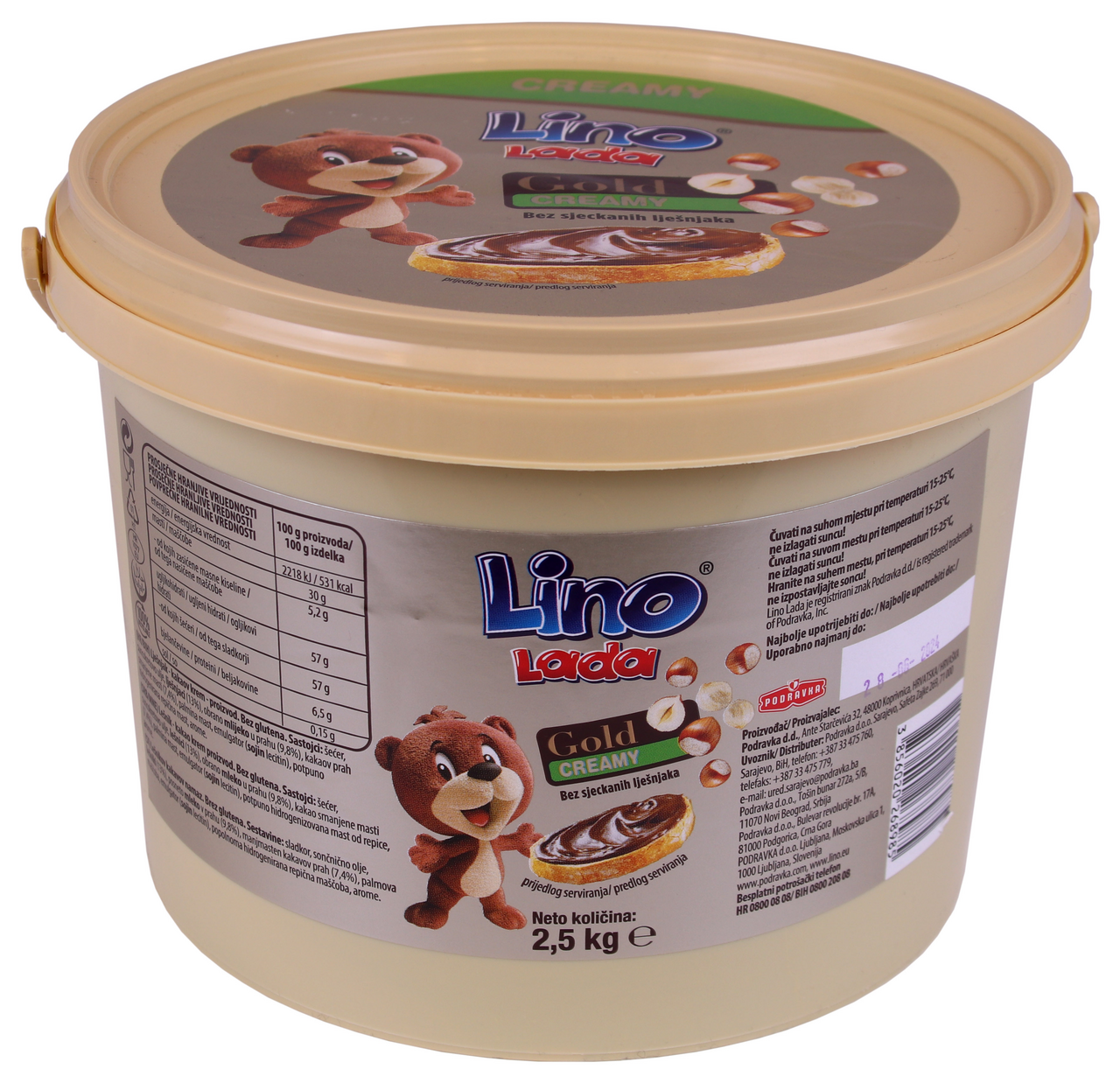Lino Lada Gold Creamy 2,5 kg