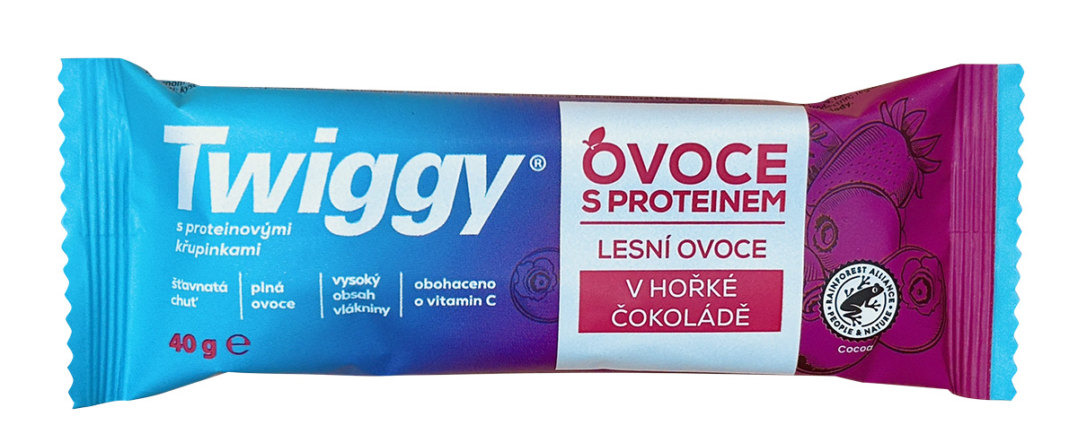 Twiggy Protein Tyčinka lesní ovoce 40 g