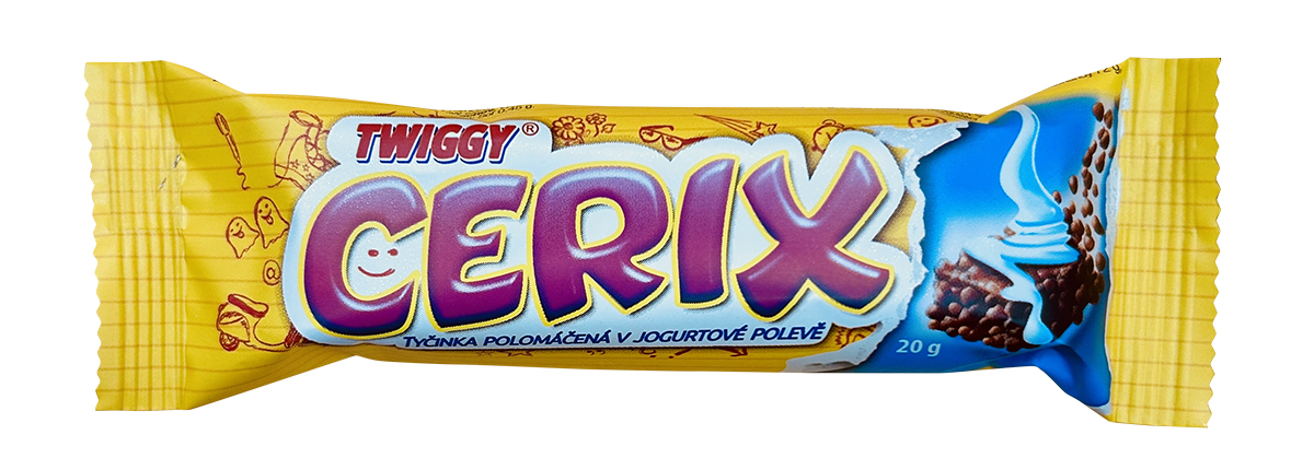 Twiggy Cerix Tyčinka jogurt poleva 20 g