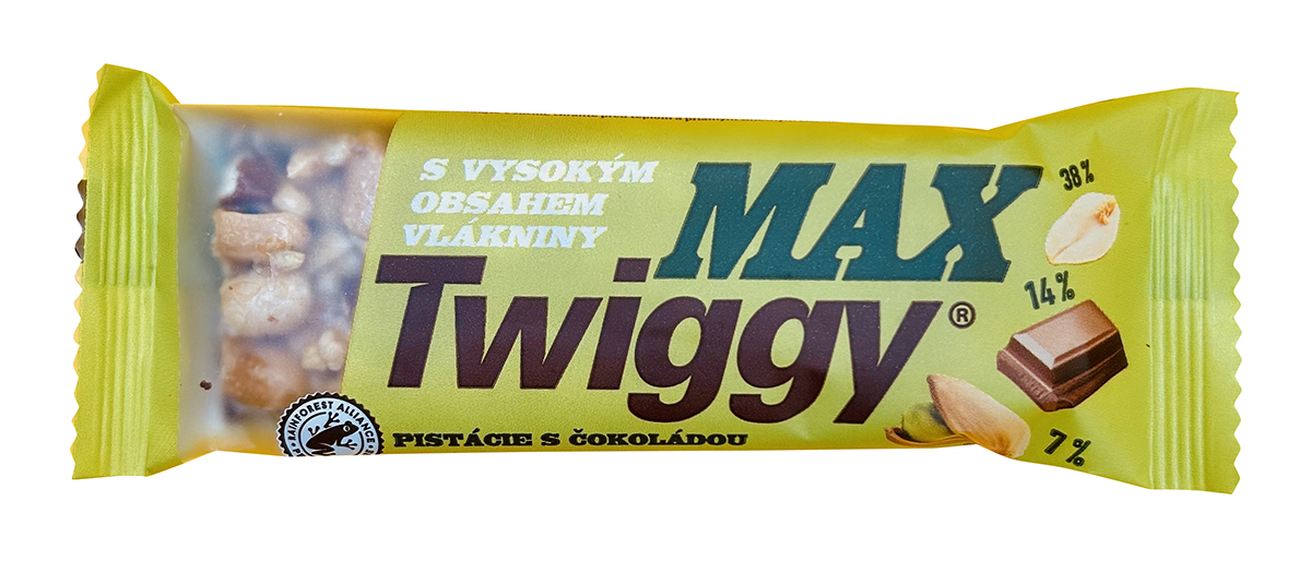 Twiggy Max Pistácie čokoláda 35 g