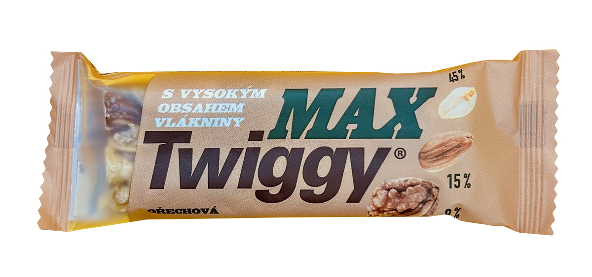 Twiggy Max Tyčinka ořechová 35 g
