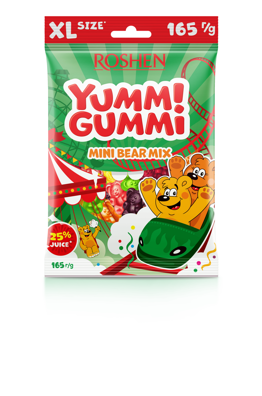 Yummi Gummi Mini Bear Mix 165 g 