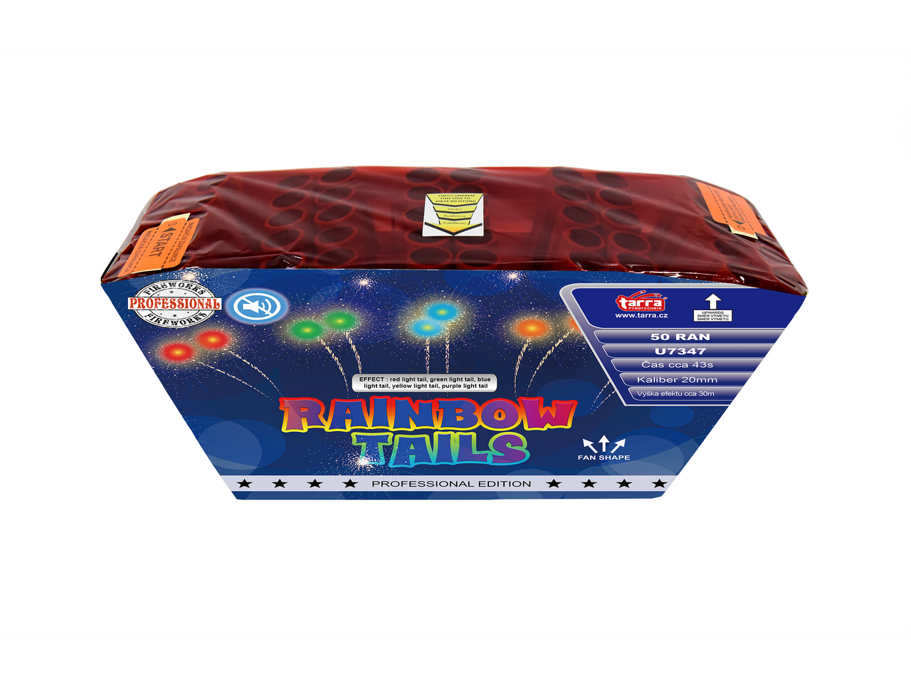 Rainbow Tails tichý 50 ran 1 ks