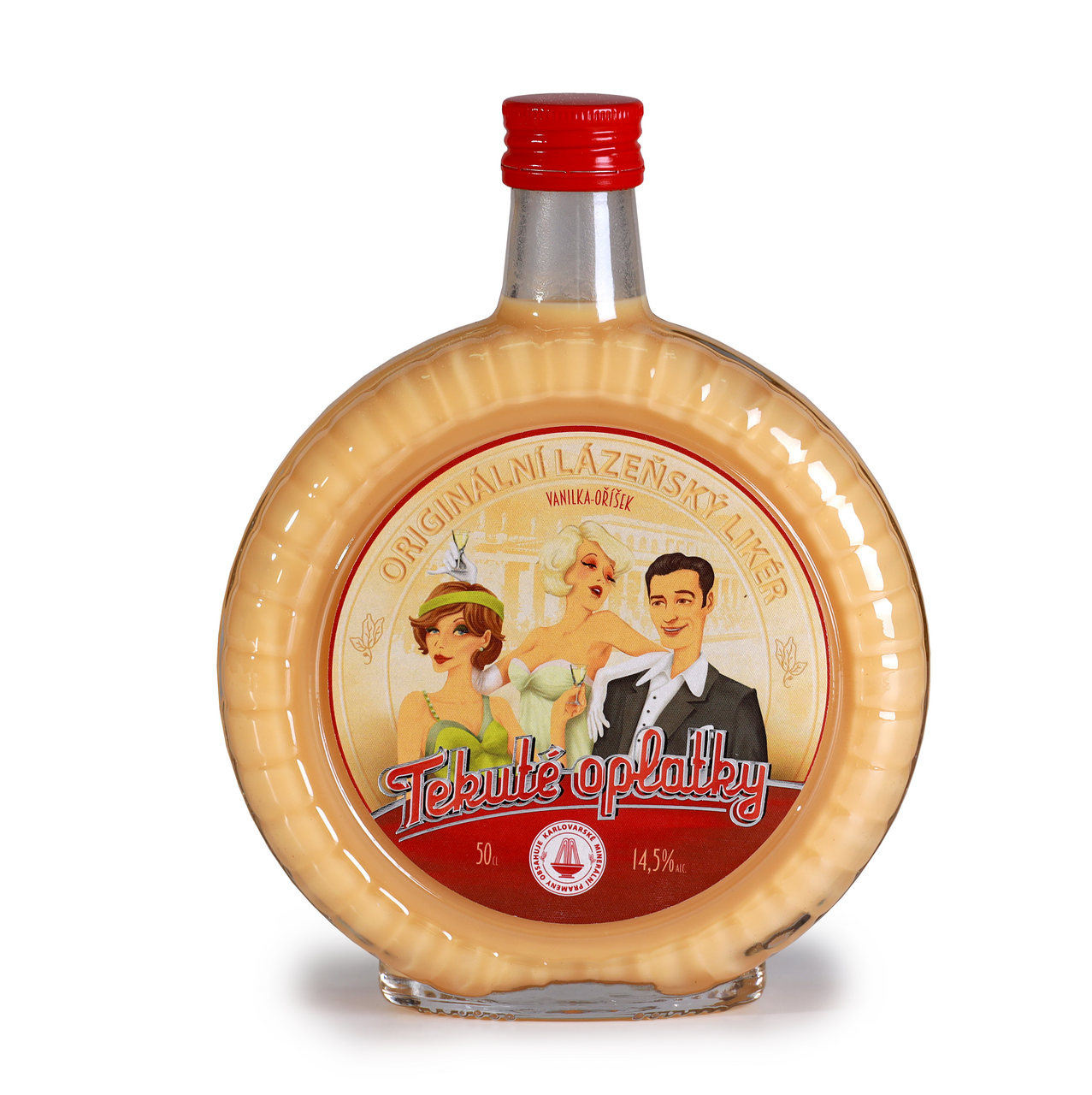 Tekuté oplatky Budík 14,5 % 500 ml