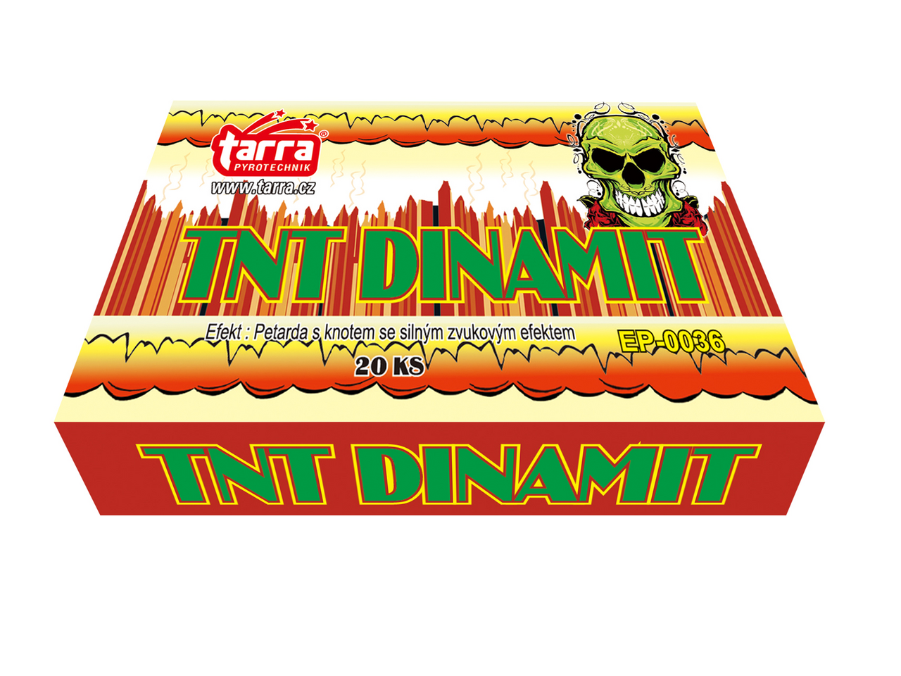 Záblesková petarda TNT Dinamit 20 ks 