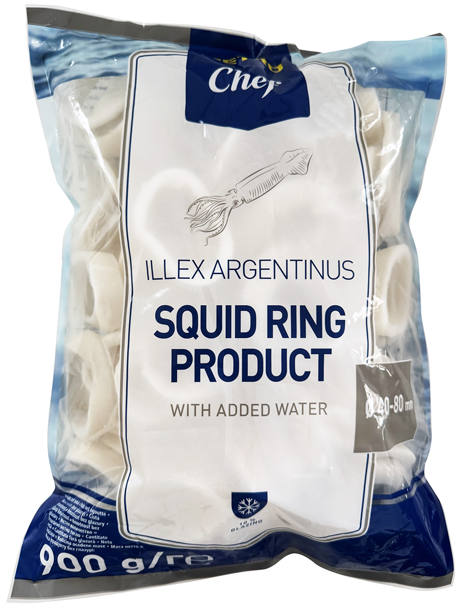 METRO Chef Kalamáry kroužky od 4 - 8 cm DW900G IN mraž. 1 ks