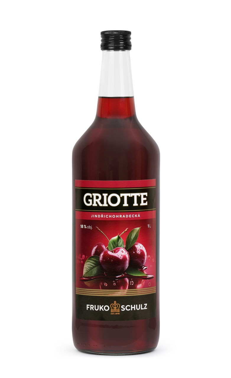 Griotte likér 18 % 1 l