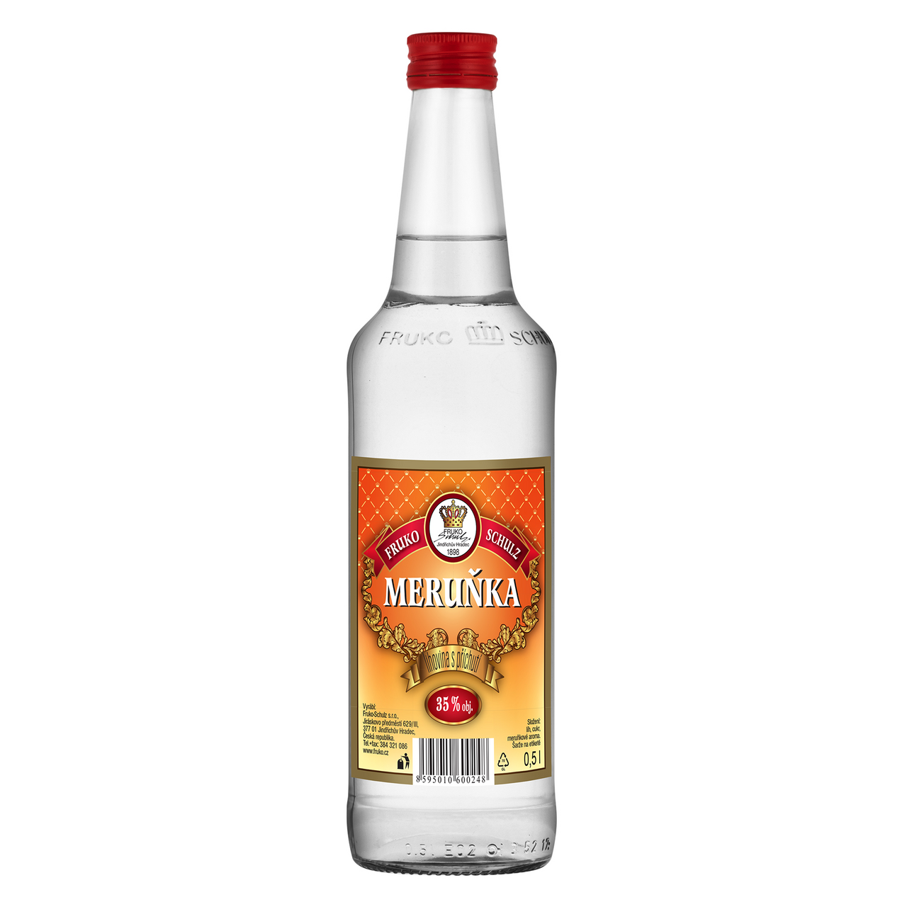 Meruňka 35 % 500 ml