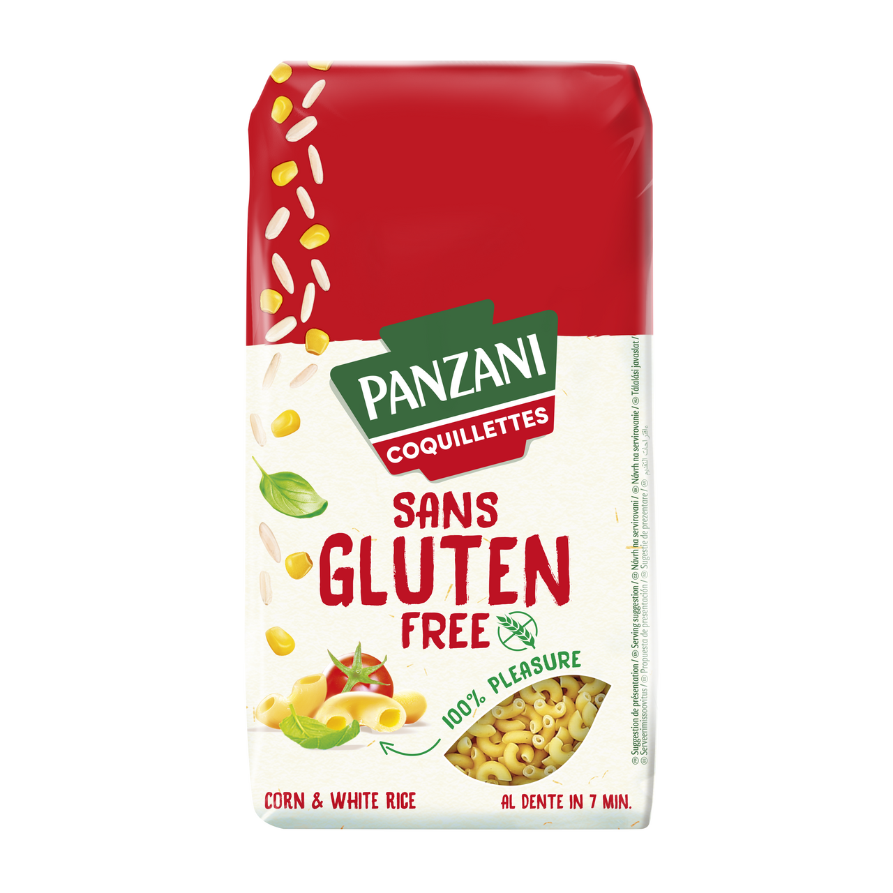 PANZANI Coquillettes bezlepkové 400 g