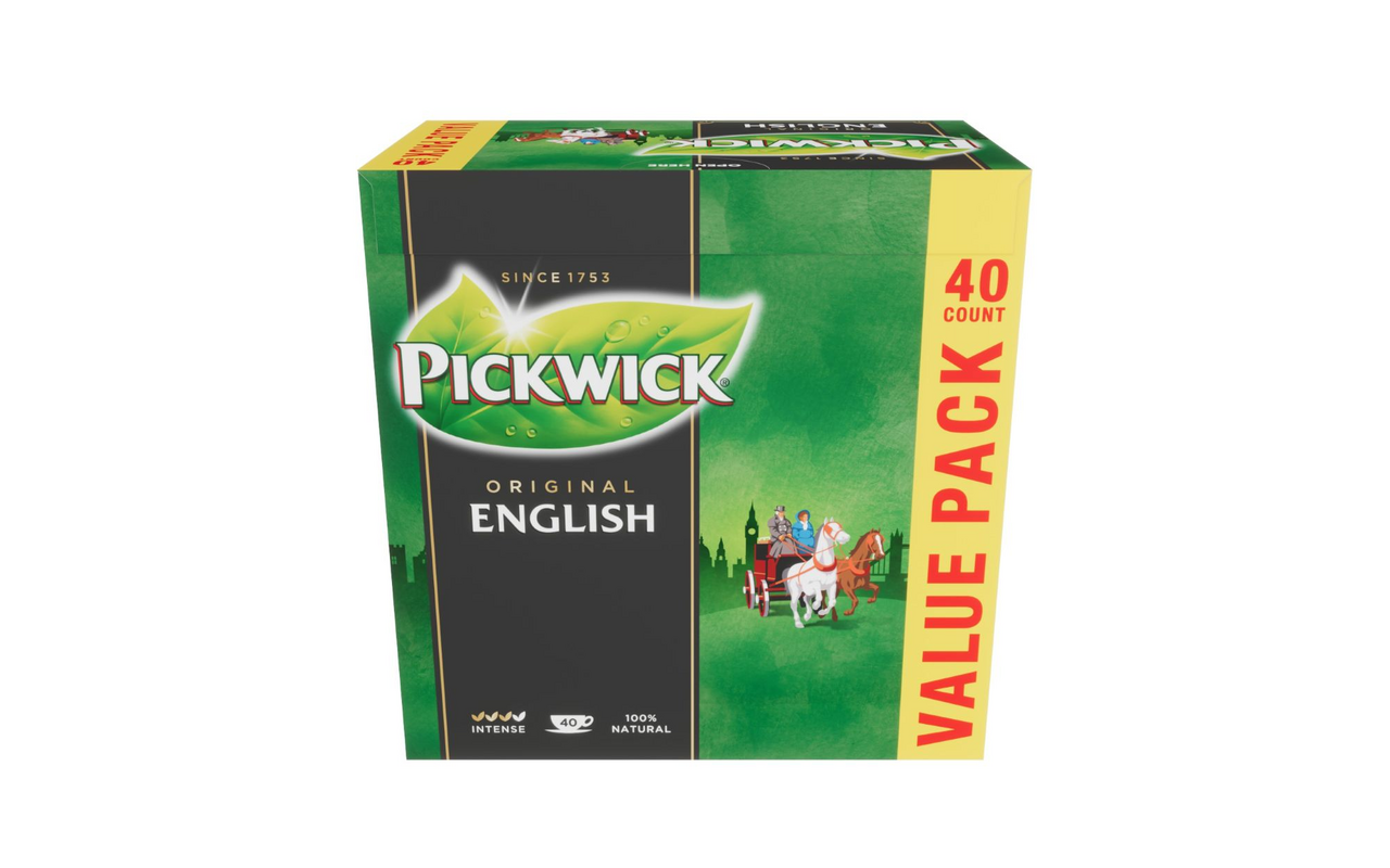 PICKWICK English Čaj 80 g (40 x 2 g)