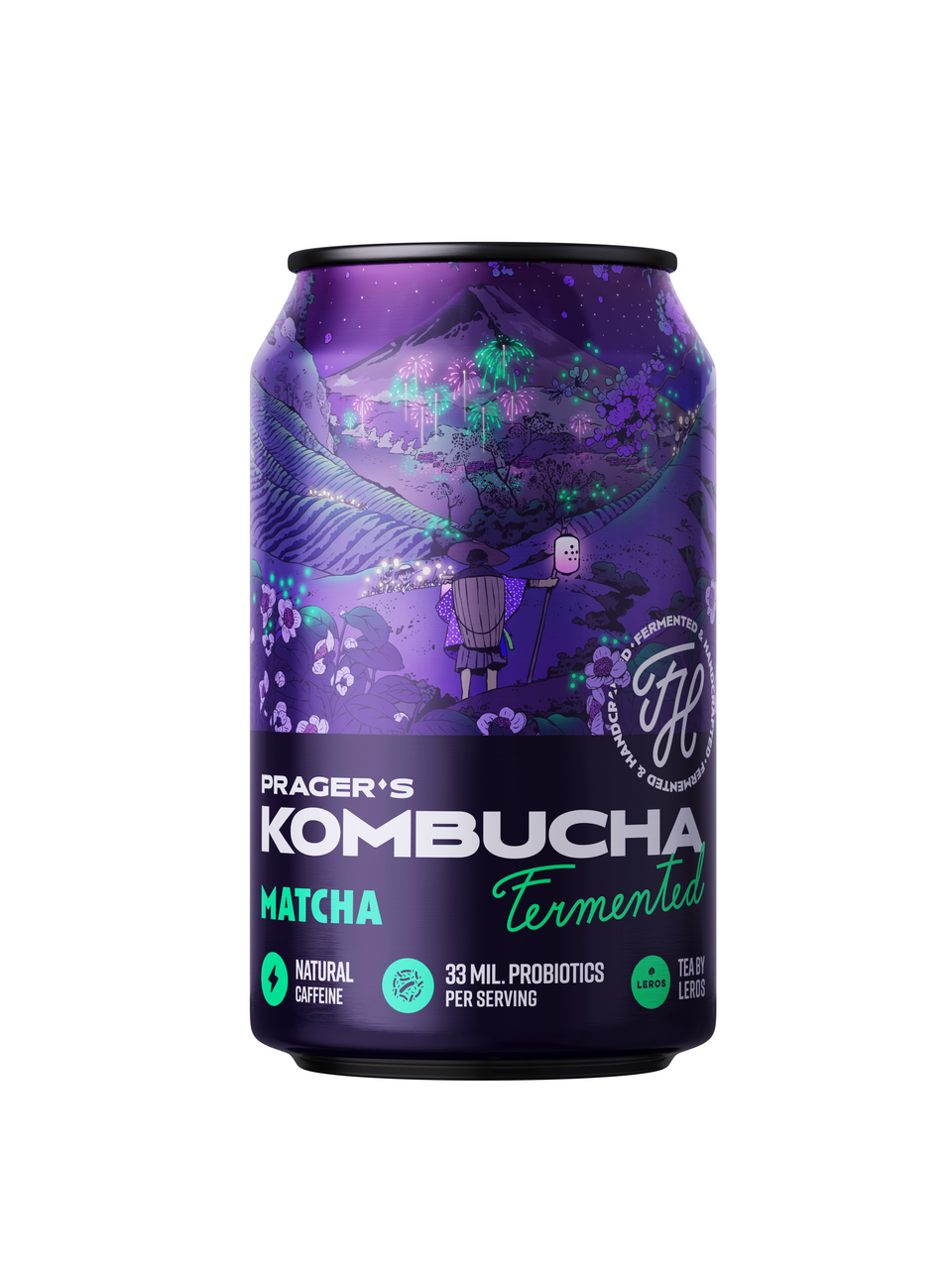 PRAGER'S Kombucha Matcha 330 ml
