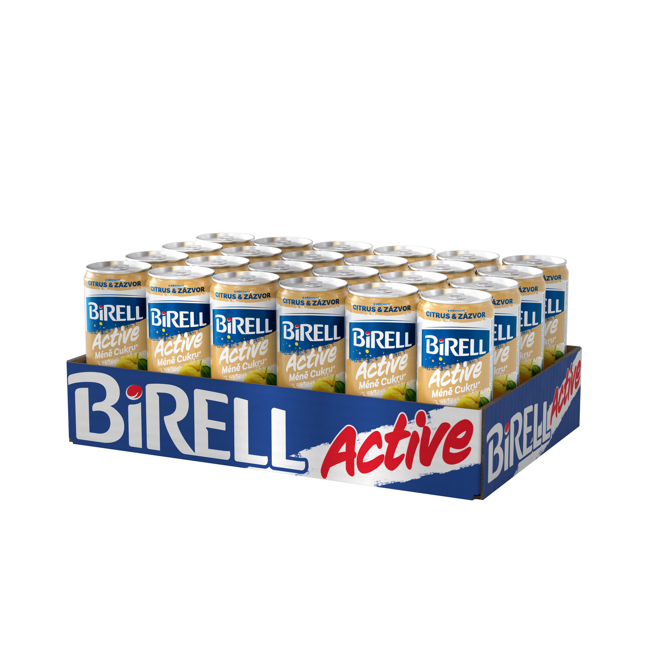 BIRELL Citrus & zázvor 24 x 330 ml