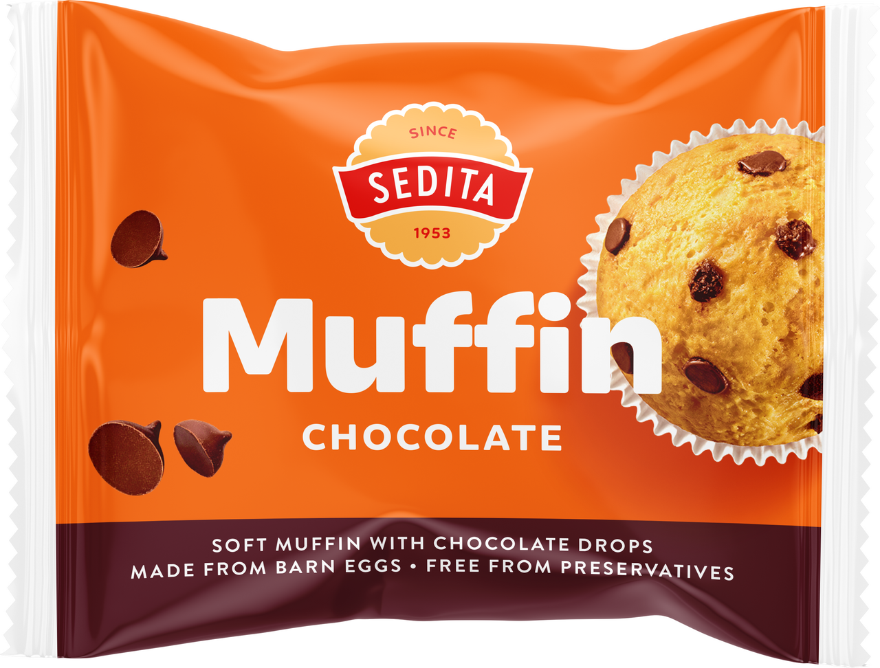 SEDITA Muffin Chocolate 18 x 40 g