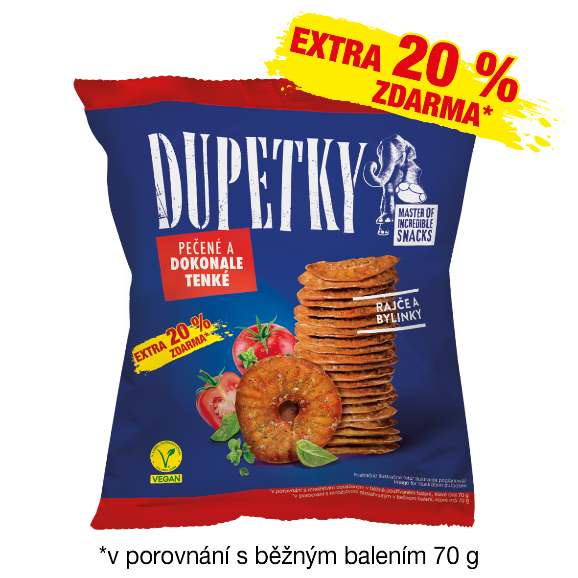 DUPETKY rajče bylinky 84 g