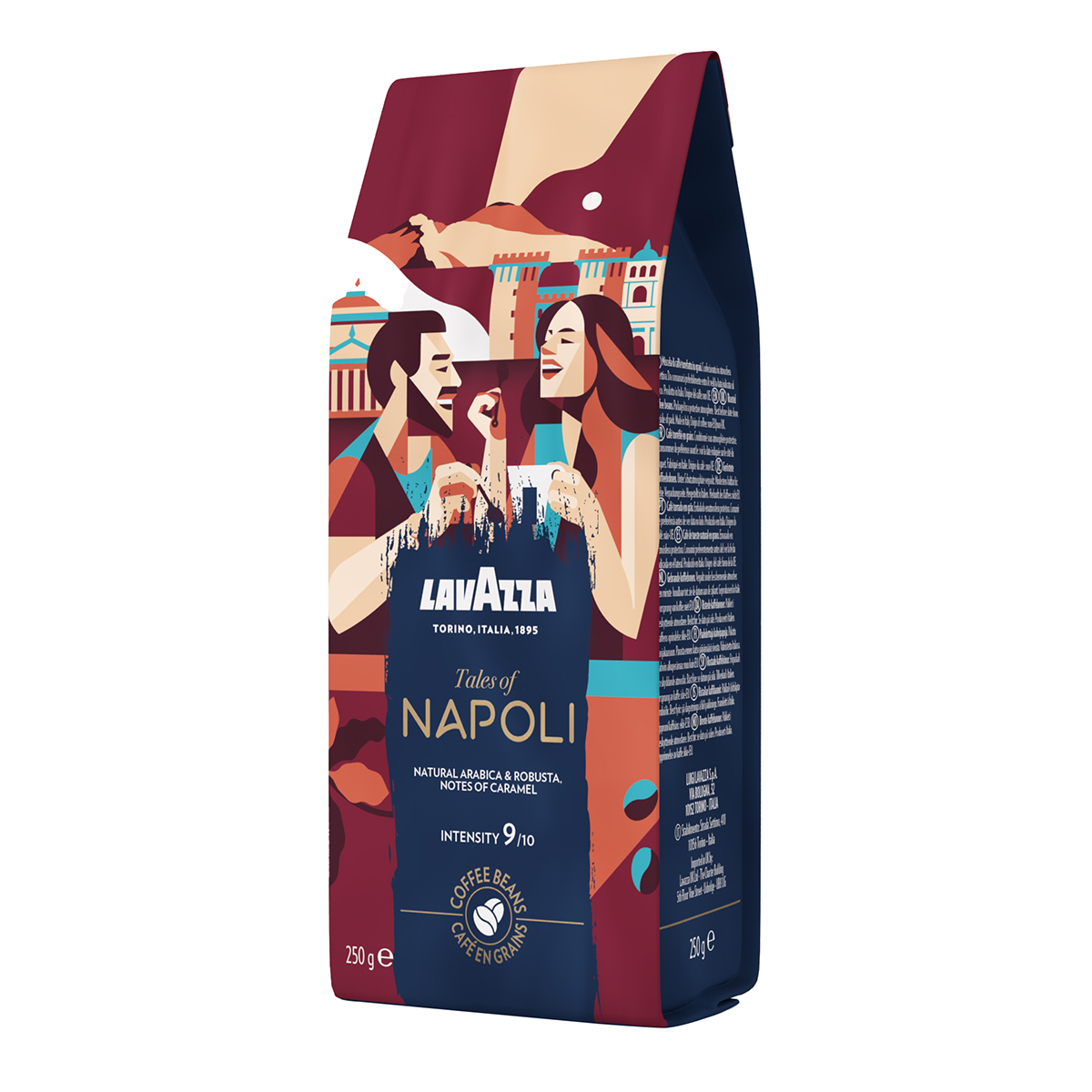 LAVAZZA Napoli káva zrno 250 g