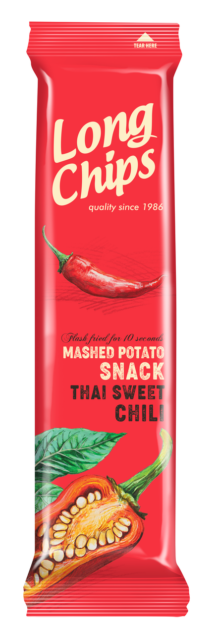 Long Chips Snack Thai Sweet Chili 75 g