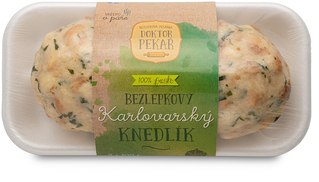 Knedlík karlovarský bezlepkový chlaz. 200 g