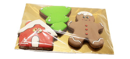 Perníčky zdobené Mini 3 ks 90 g