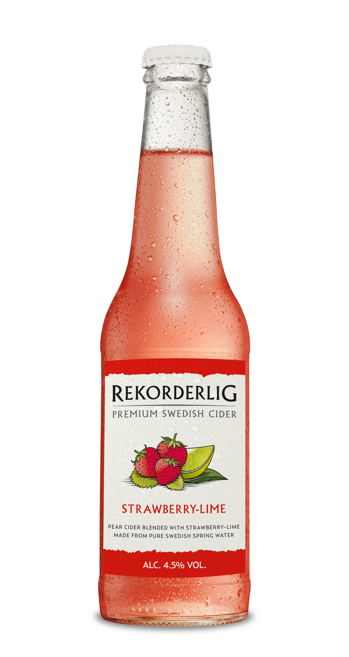 REKORDERLIG Cider jahoda 24 x 330 ml