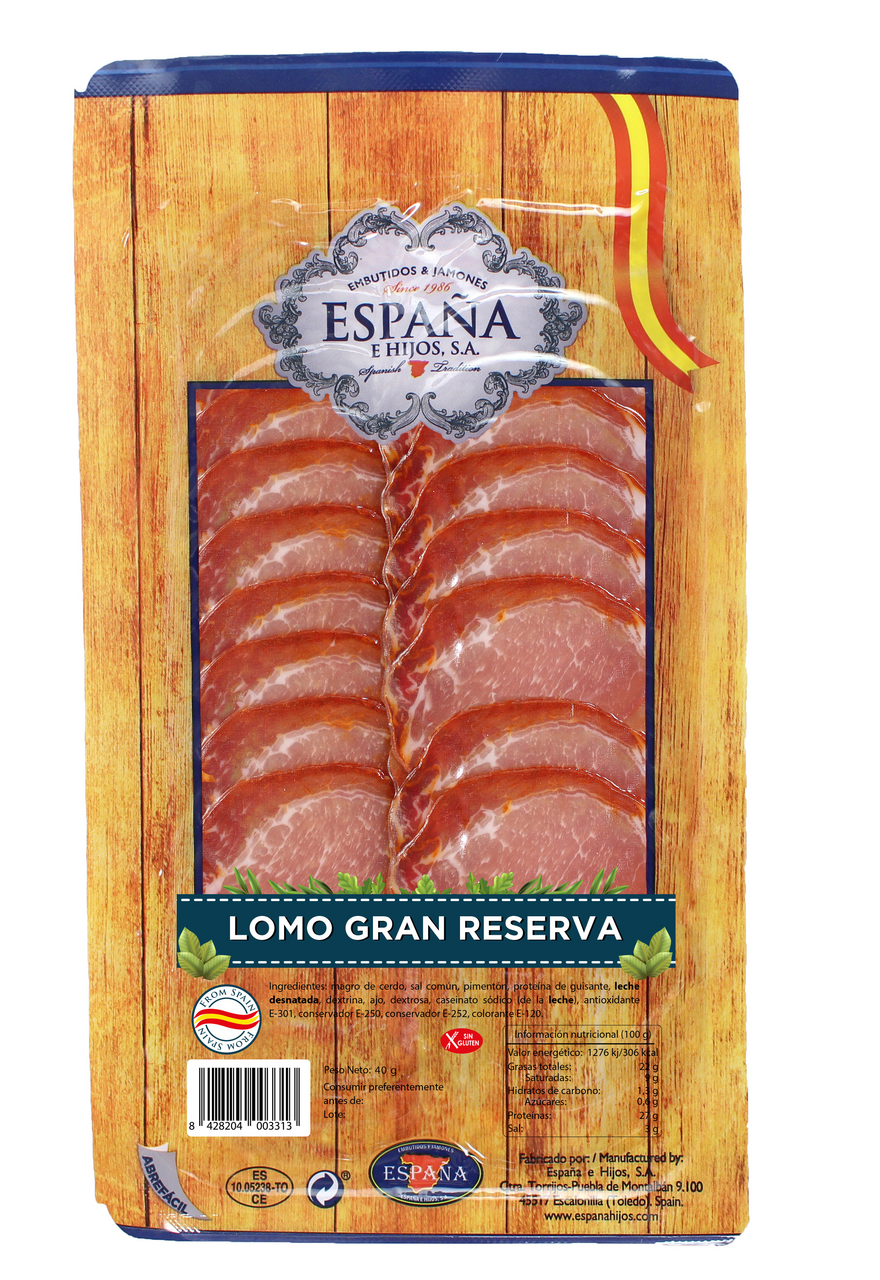 Lomo Gran Reserva plátky chlaz. 80 g