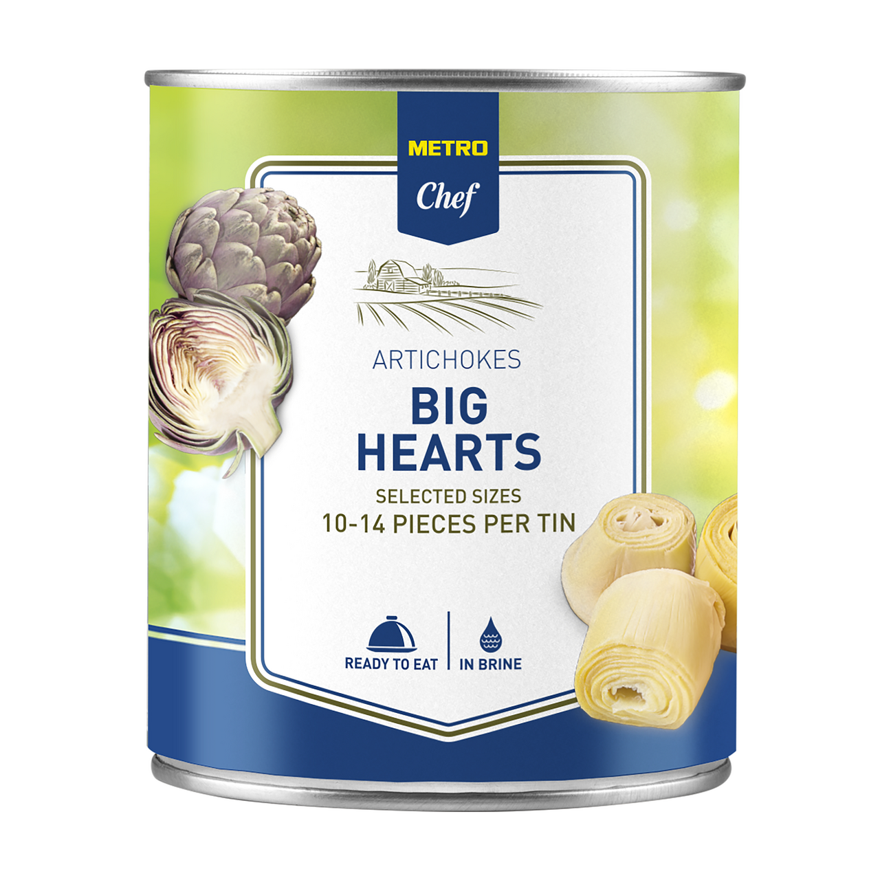 METRO Chef Artyčoky velká srdíčka 800 g