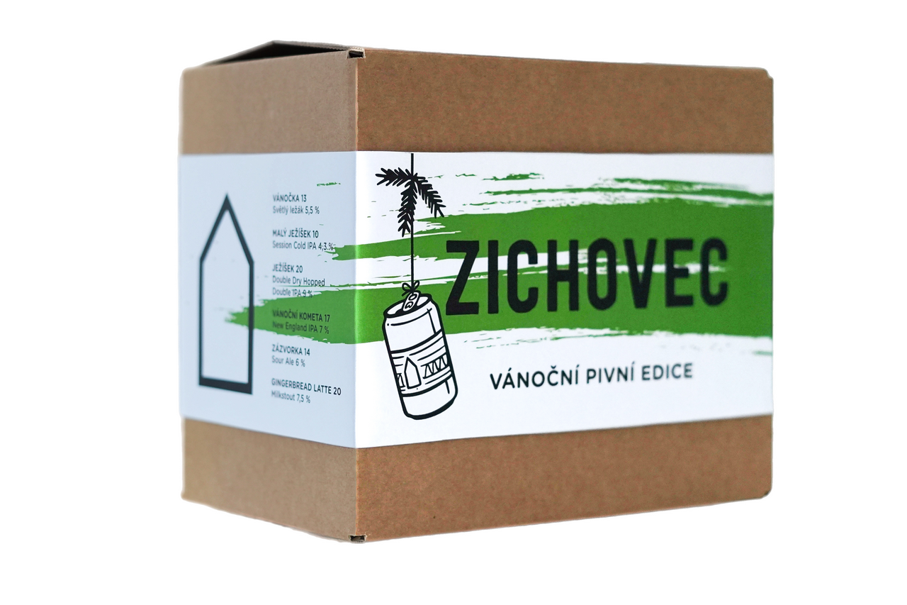 ZICHOVEC Vánoční box 6 x 500 ml