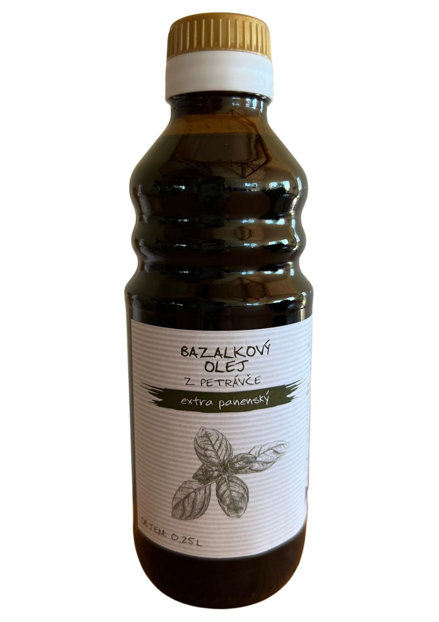 Bazalkový olej Raw kvalita 250 ml