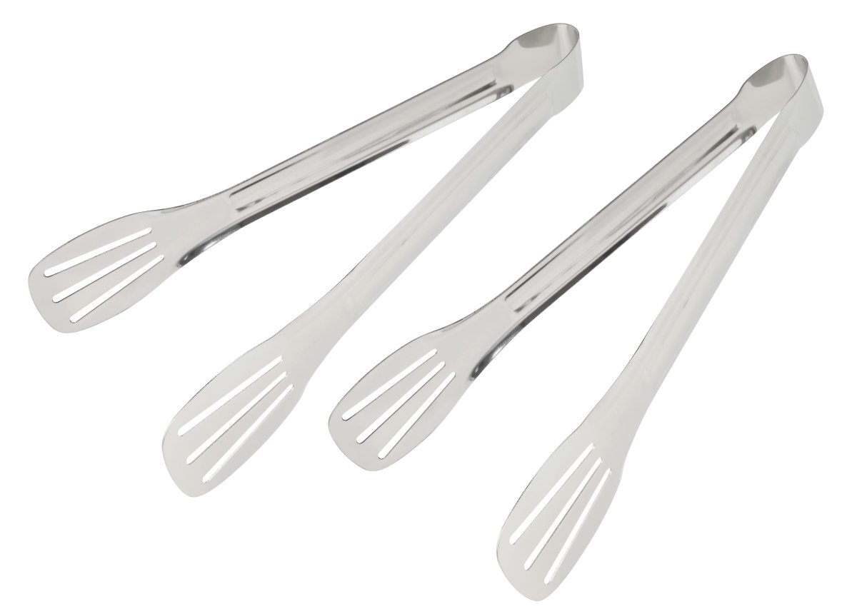 METRO PROFESSIONAL Kleště servírovací perforované 22 cm nerez 2 ks